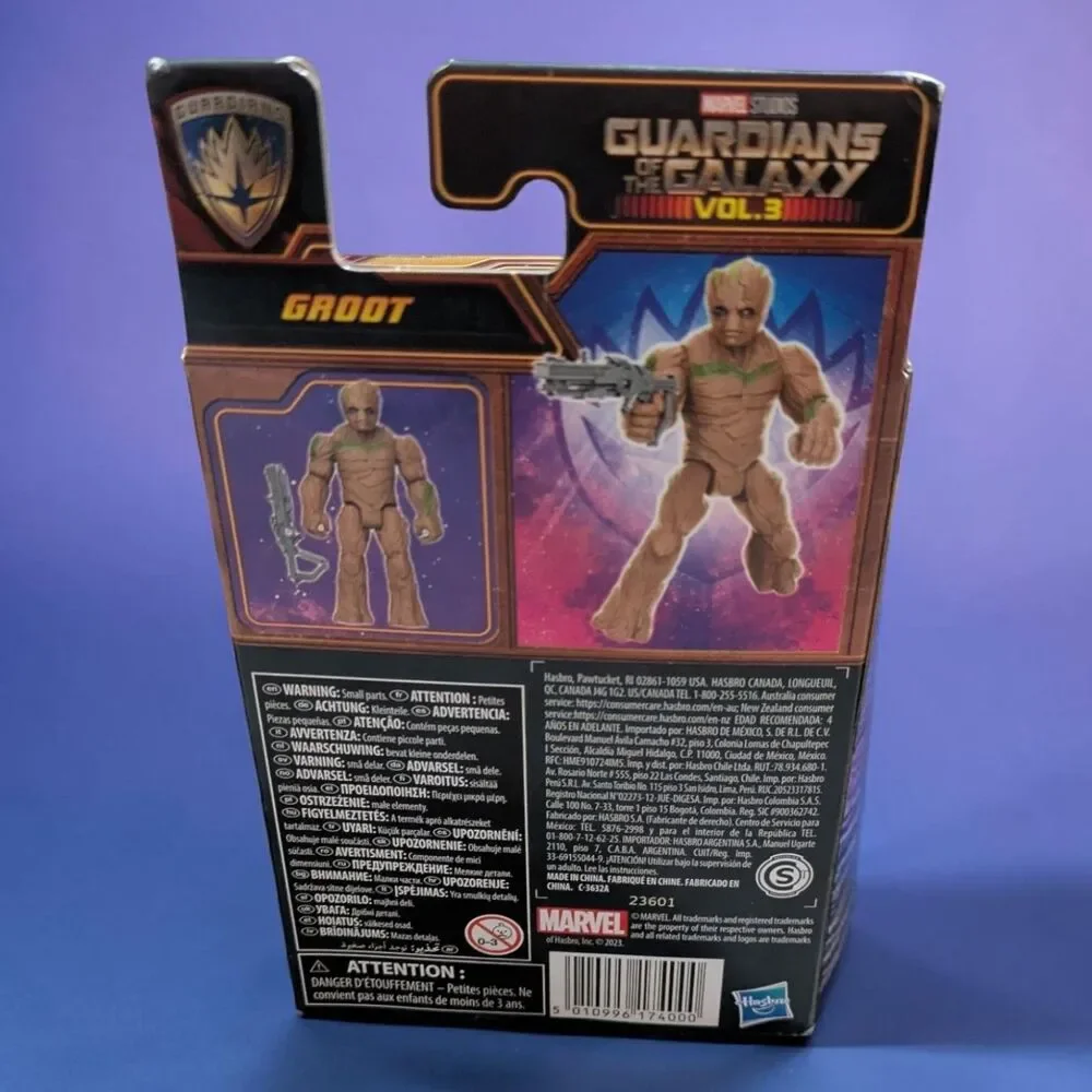 Marvel Guardians of the Galaxy Vol. 3 Groot Action Figure, Hasbro Epic Hero